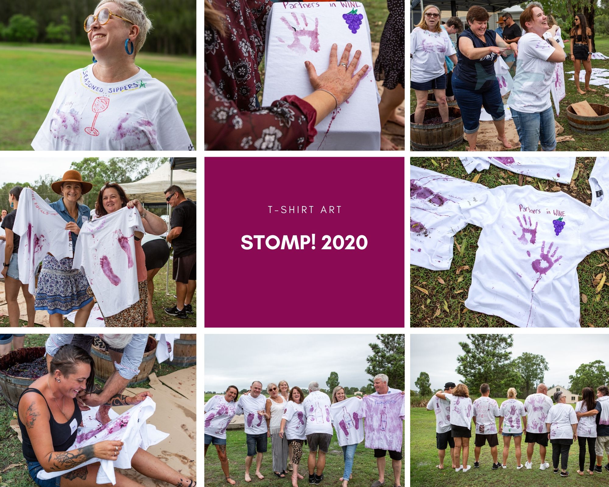 Stomp! 2020 T-shirt Art